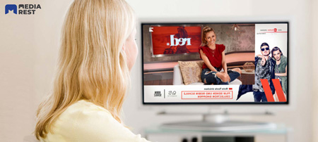 تبلیغات تلویزیونی ای که در طول یک برنامه پخش میشود